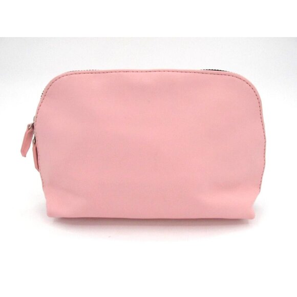 Lancome Paris Tote Bag & Benefit SF Makeup Zip Pouch Pink Purple Lined 18x14" - Picture 8 of 16